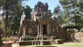 Cambodia. Phimeanakas temple. Angkor Thom city. Siem Reap province. Royalty Free Stock Photo